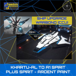 Upgrade - Khartu-al to A1 Spirit plus Spirit - Ardent Paint
