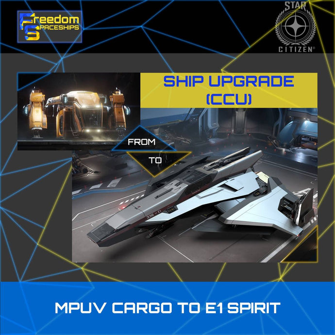 Upgrade - MPUV Cargo to E1 Spirit