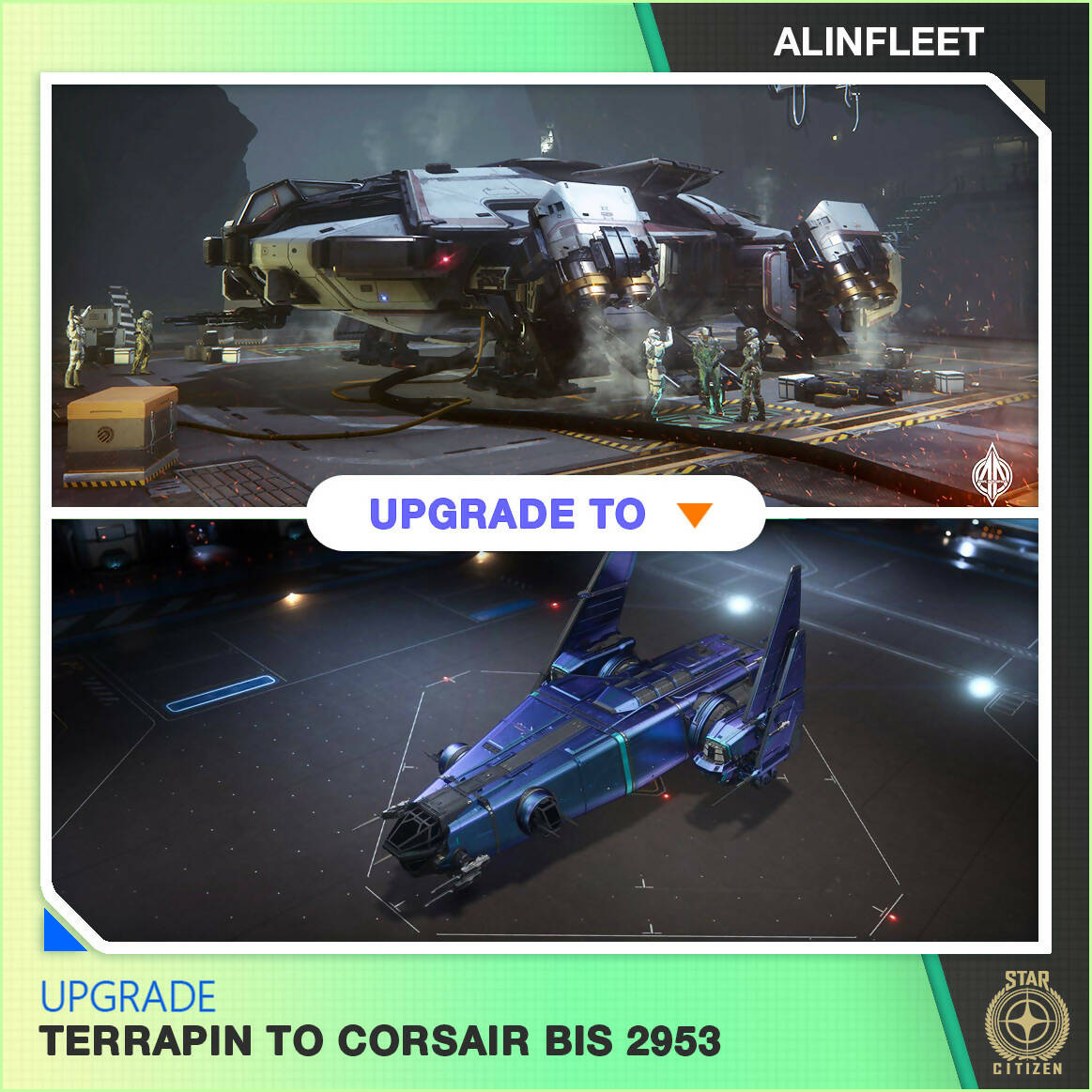 Upgrade - Terrapin to Corsair BIS 2953