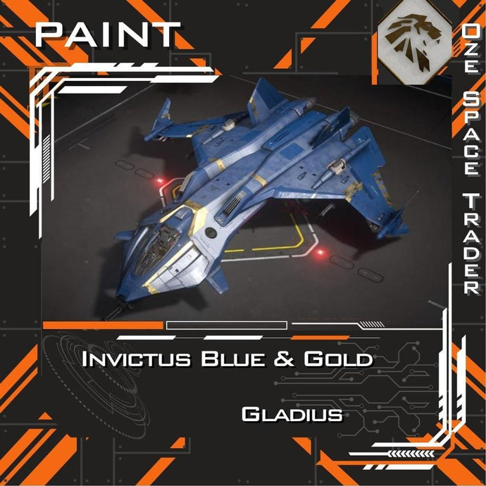 Paints - Gladius Invictus Blue and Gold Paint