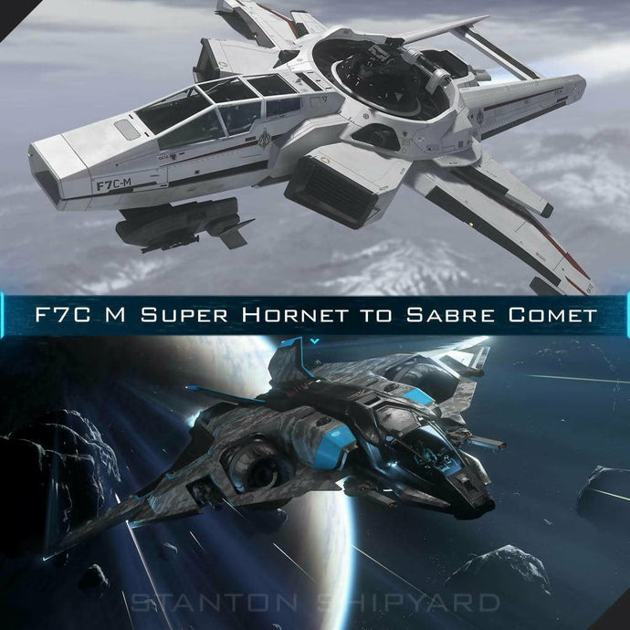 Upgrade - F7C-M Super Hornet to Sabre Comet