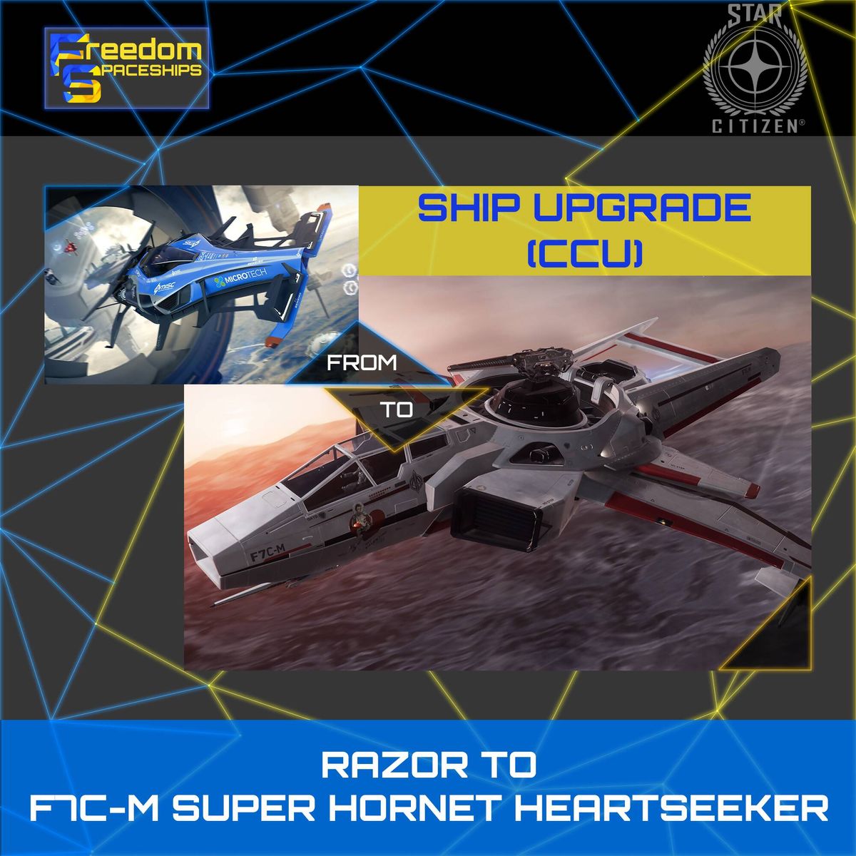 Upgrade - Razor to F7C-M Super Hornet Heartseeker