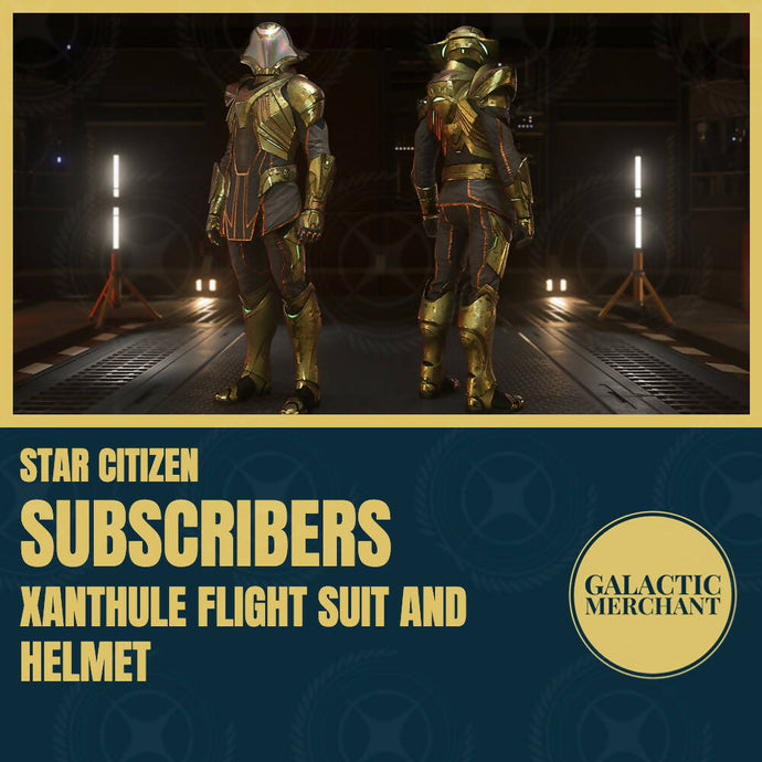 SUBSCRIBERS - Xanthule Flight Suit and Helmet