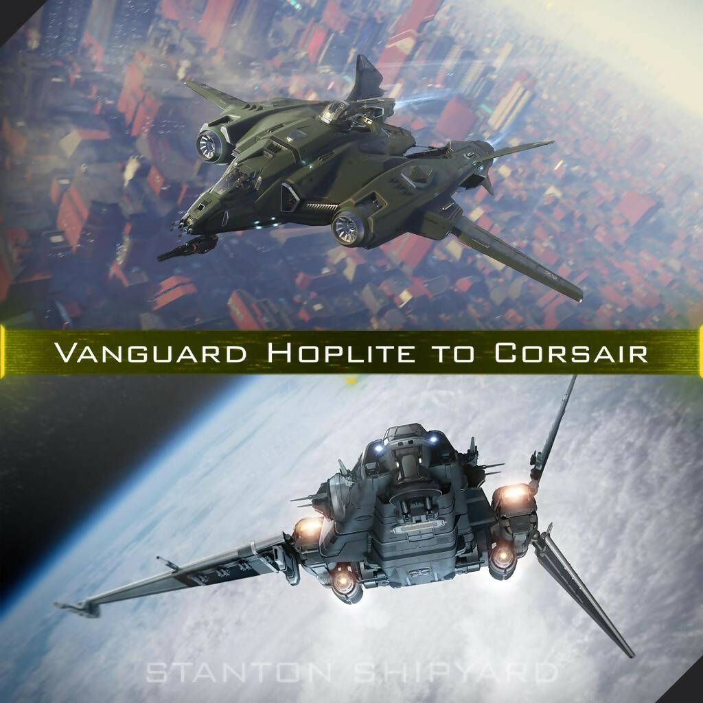 Upgrade - Vanguard Hoplite to Corsair + 24 Months Insurance